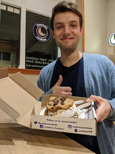Cookie Shop «Insomnia Cookies», reviews and photos, 10 E 33rd St, Baltimore, MD 21218, USA