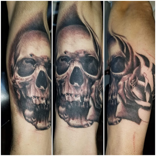 Explore tattoo ideas for two sons, creative tattoo ideas in Angola, available at Hoodlum Ink