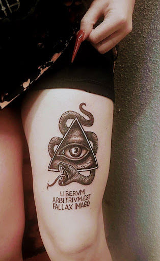 Explore fly fishing tattoo ideas, creative tattoo ideas in Mesa, available at Ranger Tattoo & Piercing