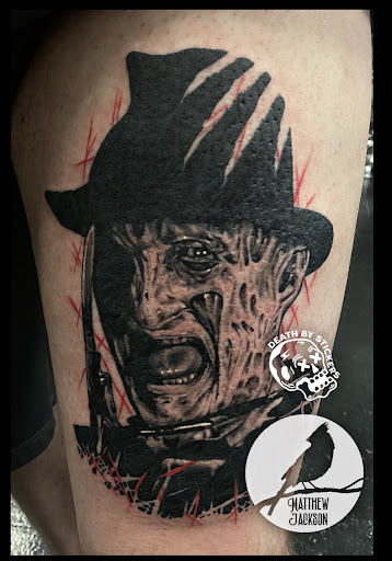 Explore focus tattoo ideas, creative tattoo ideas in Nashville, available at RedBird Tattoo