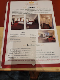 Hotel & Restaurant Krone à Rehau menu