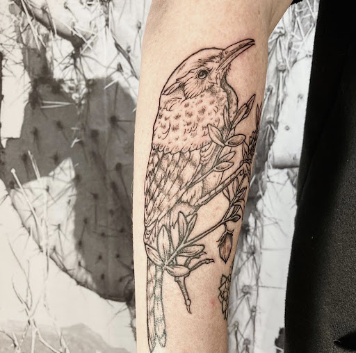 Explore solid black tattoo ideas, creative tattoo ideas in Carefree, available at Lucid Arts - Design & Tattoo