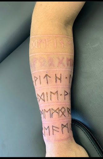 Explore one piece tattoo idea, creative tattoo ideas in Sioux City, available at Maya Modification