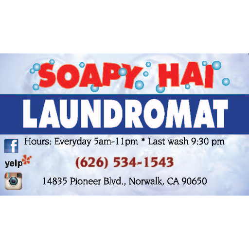 Laundromat «Soapy Hai Laundromat», reviews and photos, 14835 Pioneer Blvd, Norwalk, CA 90650, USA