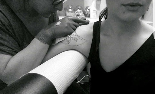 Explore sniper tattoo ideas, creative tattoo ideas in Pendleton, available at Just Another Hole in the Wall Tattoo