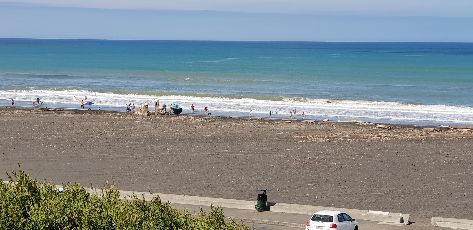 Castlecliff Beach'in fotoğrafı ve yerleşim