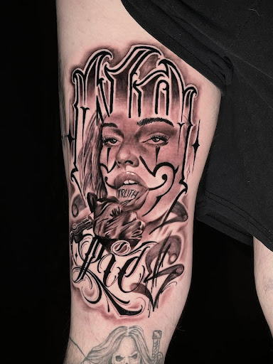 Explore calming tattoo ideas, creative tattoo ideas in Cleburne, available at The Painted Rose