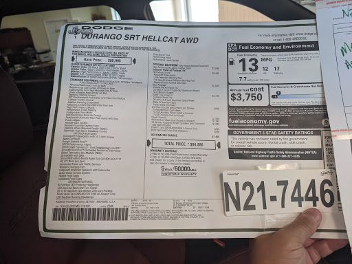 Jeep Dealer «BCP SMYRNA Chrysler Dodge Jeep Ram», reviews and photos, 19 S Dupont Blvd, Smyrna, DE 19977, USA