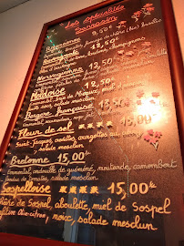 Fleur De Sel à Menton menu