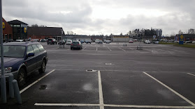 Haslevs største parkeringsplads