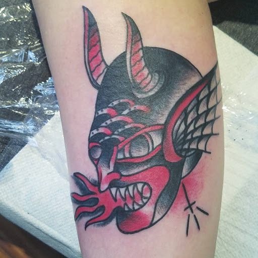 Explore butterfly tattoo idea, creative tattoo ideas in Los Angeles, available at Tinta Rebelde hardcore tattoo