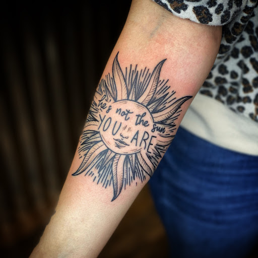 Explore inside finger tattoo ideas, creative tattoo ideas in Elkview, available at Andy Electric Tattoos