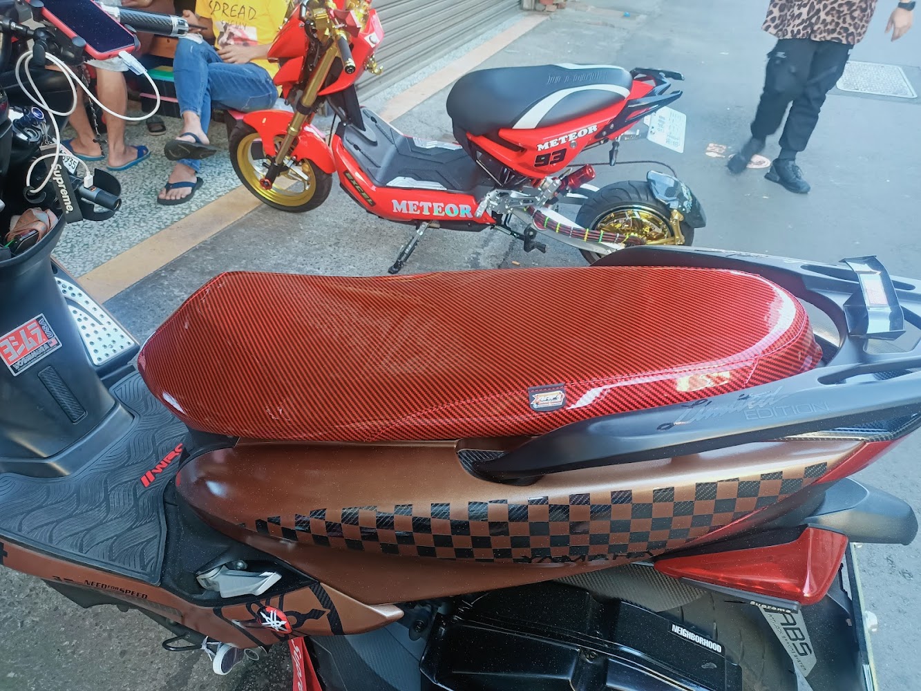 Jasa perbaikan jok motorcycles & ebike.