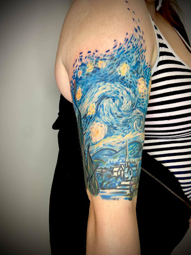 Explore outline tattoo ideas for guys, creative tattoo ideas in Westland, available at Premier Tattoo Company Westland