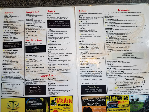 Seafood Restaurant «Lone Cabbage Fish Camp», reviews and photos, 8199 W King St, Cocoa, FL 32926, USA