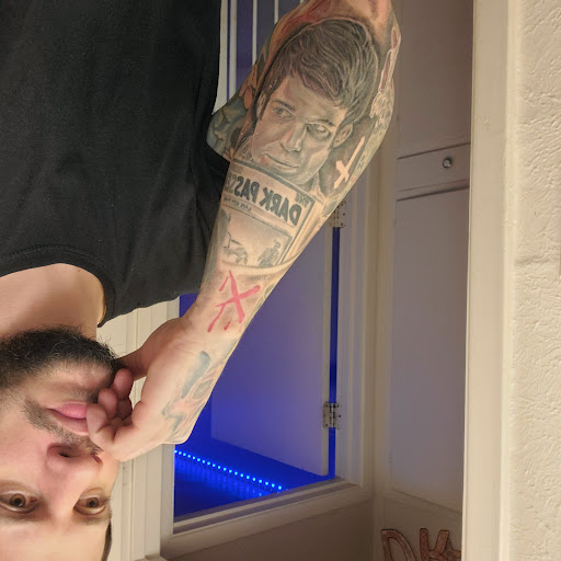 Explore forest sleeve tattoo ideas, creative tattoo ideas in Albuquerque, available at Tattoo Cadre