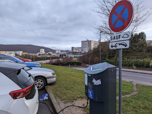 Borne de recharge de véhicules électriques Syded Station de recharge Besançon