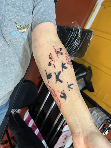 Explore wildlife tattoo ideas, creative tattoo ideas in Dripping Springs, available at Hill Country Arts Piercings And Tattoos