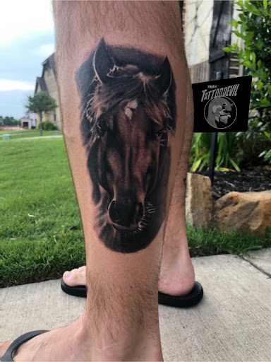 Explore ram tattoo ideas, creative tattoo ideas in Midlothian, available at Rivermore Tattoo