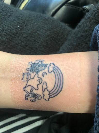 Explore word tattoo ideas for men, creative tattoo ideas in Somerdale, available at Upscale Ink Studio