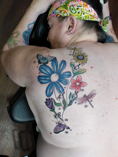 Explore wrist tattoo name ideas, creative tattoo ideas in Peoria, available at Big Top Tat2