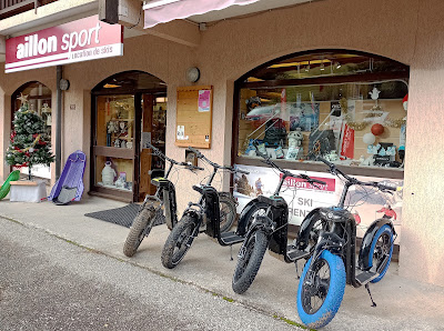 LOCATION VTT & TROTTINETTE ELECTRIQUE - AILLON SPORT BIKE à Aillon-le-Jeune