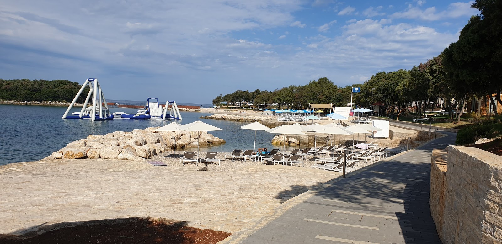 Photo of Funtana beach II - popular place among relax connoisseurs