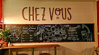 Restaurant français Chez Vous à Paris (le menu)