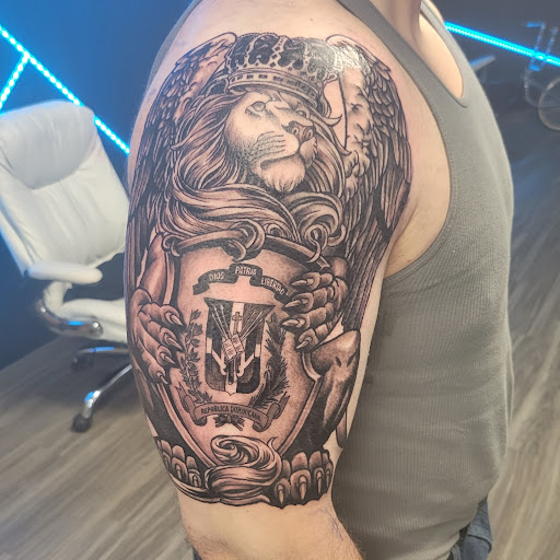 Explore man leg tattoo ideas, creative tattoo ideas in Round Rock, available at Beto Tats