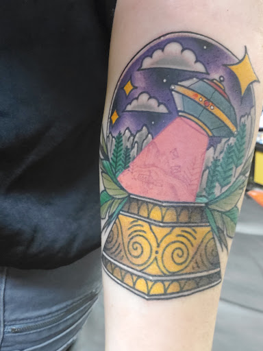 Explore neon genesis evangelion tattoo ideas, creative tattoo ideas in Greenville, available at The Gallery Tattoo Greenville