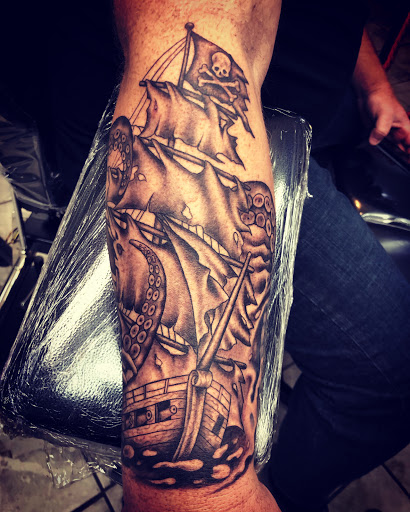 Explore boo tattoo ideas, creative tattoo ideas in Enid, available at Culture Tattoo