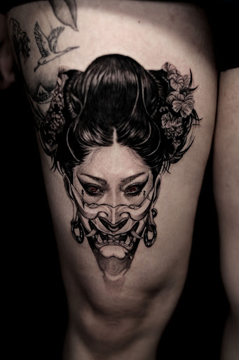 Explore cycle tattoo ideas, creative tattoo ideas in Norcross, available at Brotherhood Tattoo