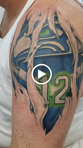 Explore calf tattoo ideas for women, creative tattoo ideas in Lawrenceville, available at Steele Ink Studios Body Art