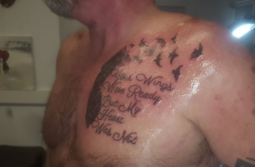 Explore mens chest tattoo ideas, creative tattoo ideas in Windsor Locks, available at Reigning Ink Tattoo Studio