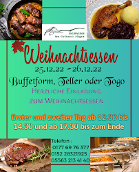 Dervish im Grünen Jäger à Einbeck menu