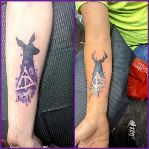 Explore back tattoo ideas for females, creative tattoo ideas in Pittsburg, available at NeonMoon Tattoo