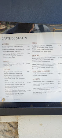 Menu / carte de CÔTE JARDIN à Montpellier