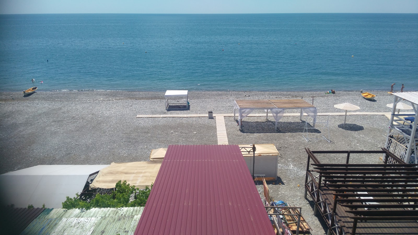 Zdjęcie Volkonka beach z proste i długie