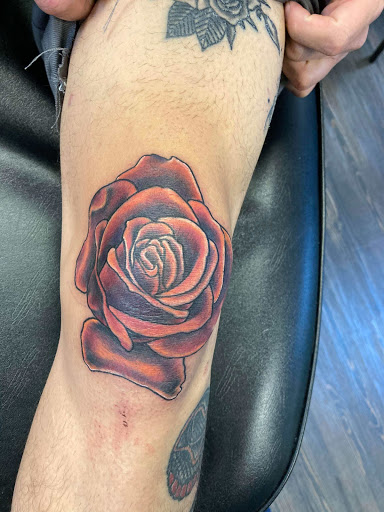 Explore simple bear tattoo ideas, creative tattoo ideas in Mckinney, available at Borrowed Time Fine Art Gallery Tattoo Shop