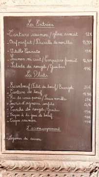 Carte du Restaurant Lulu à table à Saint-Just-Saint-Rambert