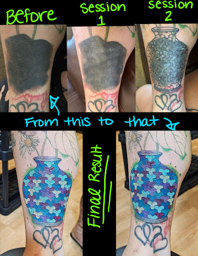 Explore tattoo ideas f, creative tattoo ideas in New Hampton, available at Crescent Moon Tattoo