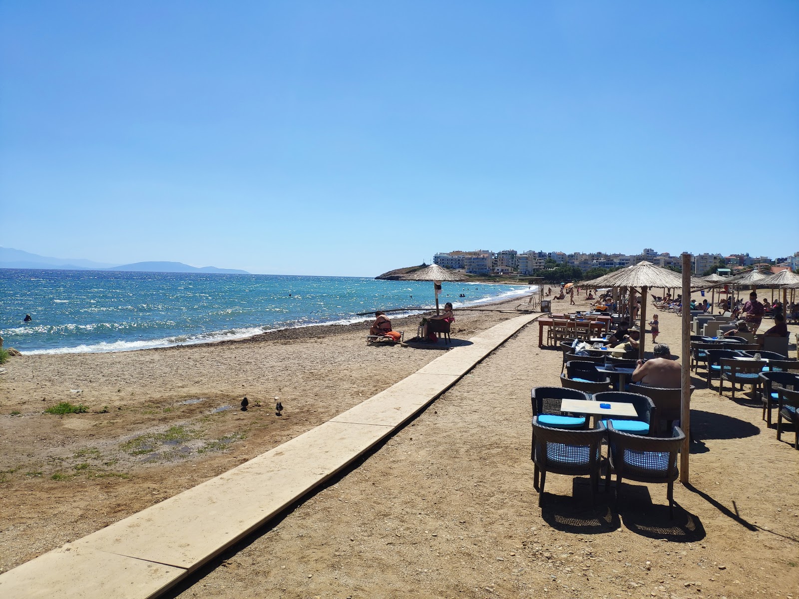 Photo of Paralia Rafinas Port with straight shore