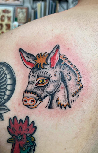 Explore black belt tattoo ideas, creative tattoo ideas in Rowlett, available at Fresh Image Tattoo Studios