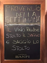 Osteria dei Pazzi à Florence menu