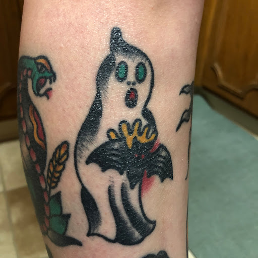 Explore horizontal tattoo ideas, creative tattoo ideas in Northfield, available at Trifecta Tattoo Parlor