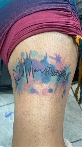 Explore tattoo on shoulder ideas, creative tattoo ideas in Milwaukee, available at Piercings Plus