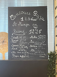 L'atelier Original à Bayonne menu