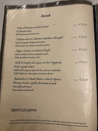 Menu du Ristorante Antico Borgo à Levanto