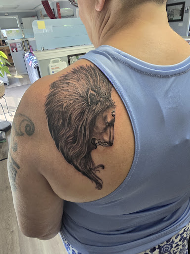 Explore tattoo logo design ideas, creative tattoo ideas in Lewiston, available at Altered Image Tattoo Studio