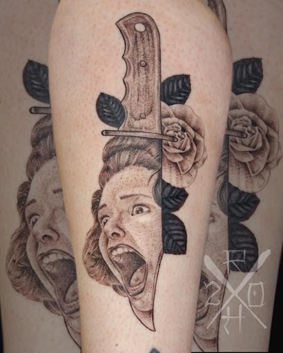 Explore shoulder arm tattoo ideas, creative tattoo ideas in Renton, available at Handsome Devil Ink